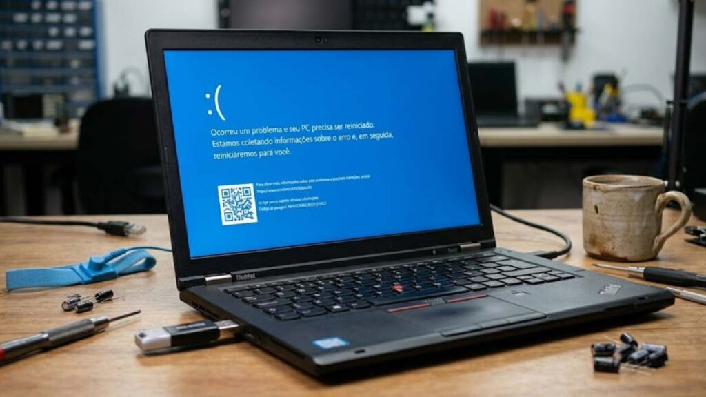 Como formatar o notebook com pen drive quando o Windows não abre